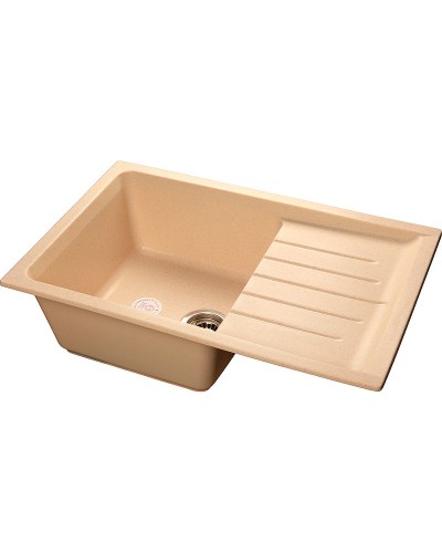 Кухонная мойка GranFest Practic GF-P760L Бежевая