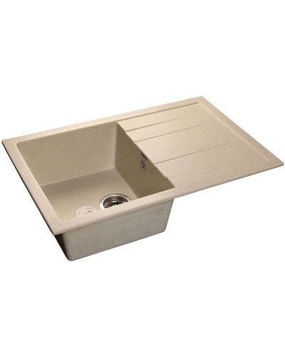 Кухонная мойка GranFest Quadro GF-Q780L Бежевая