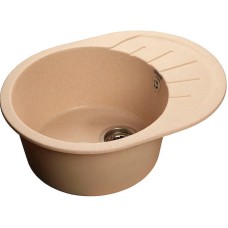 Кухонная мойка GranFest Rondo GF-R580L Бежевая