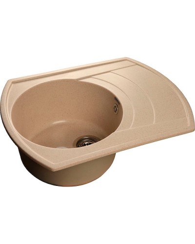 Кухонная мойка GranFest Rondo GF-R650L Бежевая