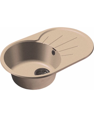 Кухонная мойка GranFest Rondo GF-R750L Бежевая