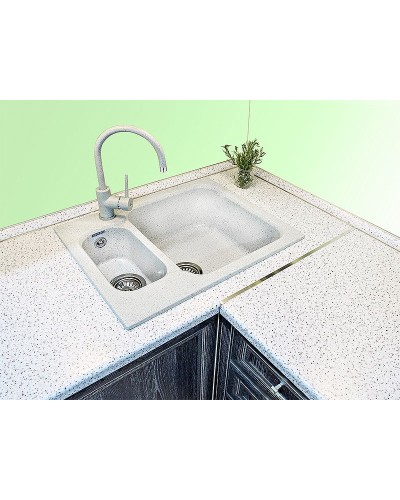 Кухонная мойка GranFest Standart GF-S615K Бежевая