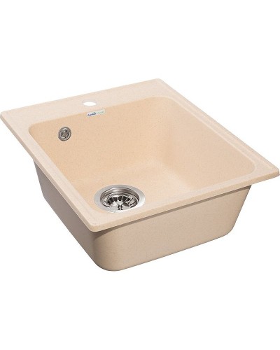 Кухонная мойка GranFest Quarz GF-Z17 Бежевая