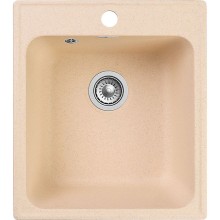 Кухонная мойка GranFest Quarz GF-Z17 Бежевая