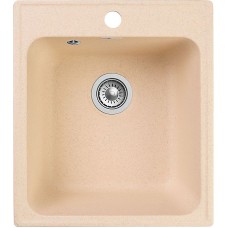 Кухонная мойка GranFest Quarz GF-Z17 Бежевая