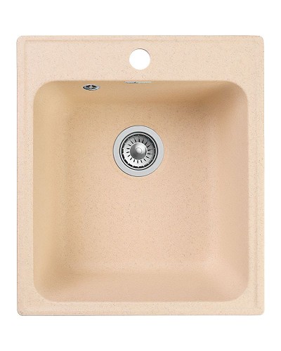 Кухонная мойка GranFest Quarz GF-Z17 Бежевая