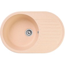 Кухонная мойка GranFest Quarz GF-Z18 Бежевая