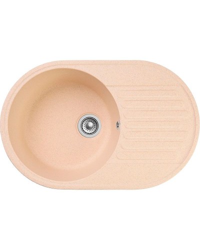 Кухонная мойка GranFest Quarz GF-Z18 Бежевая