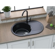 Кухонная мойка GranFest Quarz GF-Z18 Бежевая