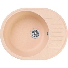 Кухонная мойка GranFest Quarz GF-Z58 Бежевая