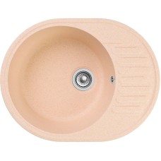 Кухонная мойка GranFest Quarz GF-Z58 Бежевая