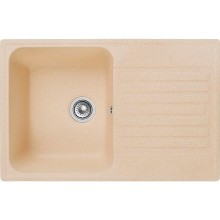 Кухонная мойка GranFest Quarz GF-Z78 Бежевая