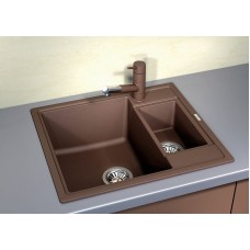 Кухонная мойка Florentina Липси-580К 20.210.D0580.302 Антрацит