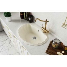 Кухонная мойка Florentina Гребешок-695 20.345.E0695.302 Антрацит