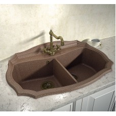 Кухонная мойка Florentina Эмилия-870 20.365.F0870.302 Антрацит