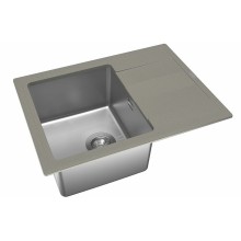 Кухонная мойка Florentina Комби-650 21.390.B0650.305 Грей