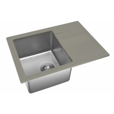 Кухонная мойка Florentina Комби-650 21.390.B0650.305 Грей