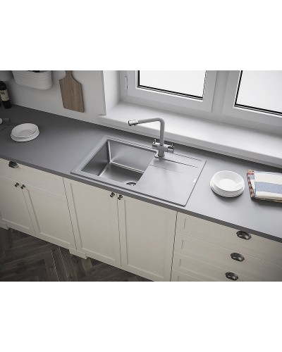 Кухонная мойка Florentina Комби-780 21.395.D0780.305 Грей