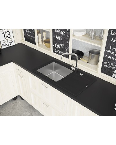 Кухонная мойка Florentina Комби-860 21.400.D0860.305 Грей