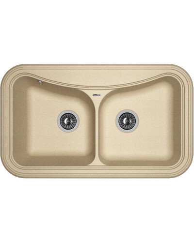 Кухонная мойка Florentina Крит-860 20.115.E0860.104 Бежевая