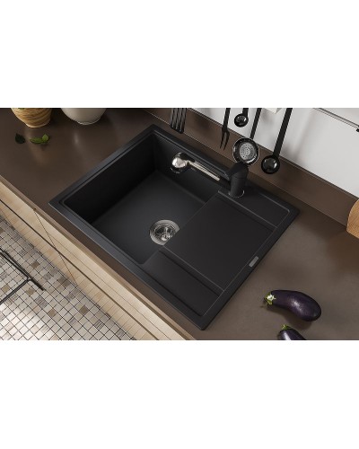 Кухонная мойка Florentina Липси-650 20.125.C0650.302 Антрацит
