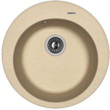 Кухонная мойка Florentina Никосия-510 20.135.B0510.104 Бежевая