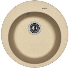 Кухонная мойка Florentina Никосия-510 20.135.B0510.104 Бежевая