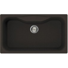 Кухонная мойка темный шоколад Tetogranit Omoikiri Maru 86-DC