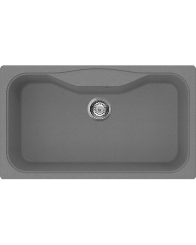 Кухонная мойка платина Tetogranit Omoikiri Maru 86-PL