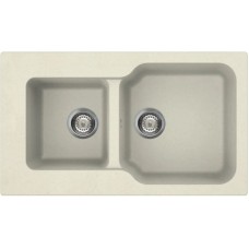 Кухонная мойка ваниль Tetogranit Omoikiri Maru 86-2-BE