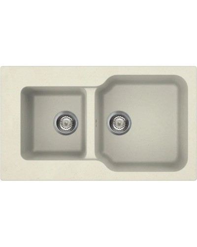 Кухонная мойка ваниль Tetogranit Omoikiri Maru 86-2-BE
