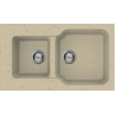 Кухонная мойка шампань Tetogranit Omoikiri Maru 86-2-CH