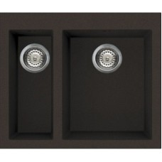 Кухонная мойка темный шоколад Tetogranit Omoikiri Bosen 59-2-DC