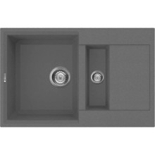 Кухонная мойка платина Tetogranit Omoikiri Sakaime 78-2-PL