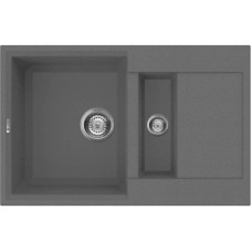 Кухонная мойка платина Tetogranit Omoikiri Sakaime 78-2-PL