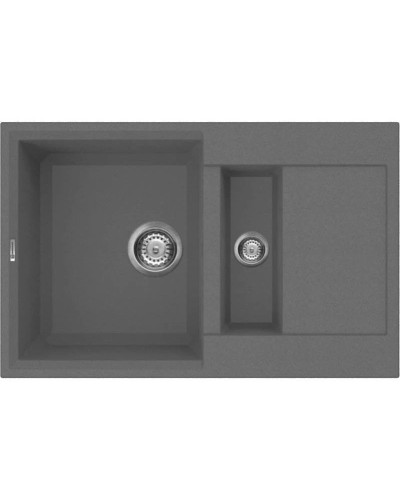 Кухонная мойка платина Tetogranit Omoikiri Sakaime 78-2-PL