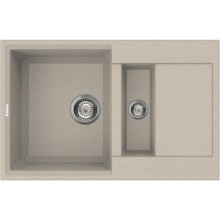 Кухонная мойка бежевый Tetogranit Omoikiri Sakaime 78-2-SA