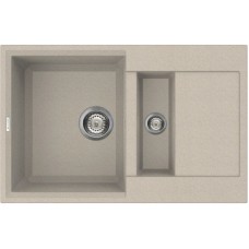 Кухонная мойка бежевый Tetogranit Omoikiri Sakaime 78-2-SA