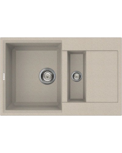 Кухонная мойка бежевый Tetogranit Omoikiri Sakaime 78-2-SA