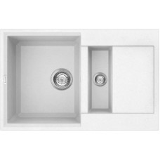 Кухонная мойка белый Tetogranit Omoikiri Sakaime 78-2-WH