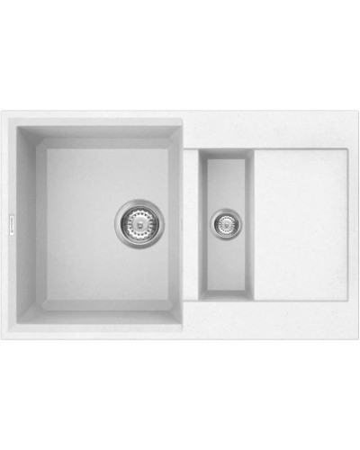 Кухонная мойка белый Tetogranit Omoikiri Sakaime 78-2-WH