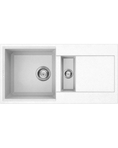Кухонная мойка белый Tetogranit Omoikiri Sakaime 86-2-WH