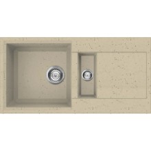 Кухонная мойка шампань Tetogranit Omoikiri Sakaime 86-2-CH
