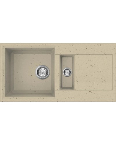 Кухонная мойка шампань Tetogranit Omoikiri Sakaime 86-2-CH