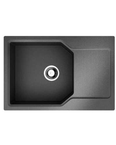 Кухонная мойка черный Artgranit Omoikiri Yonaka 78-LB-BL