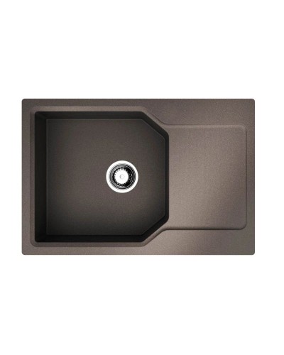 Кухонная мойка темный шоколад Artgranit Omoikiri Yonaka 78-LB-DC