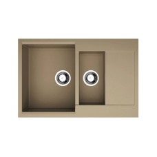Кухонная мойка карамель Artgranit Omokiri Daisen 78-2-CA