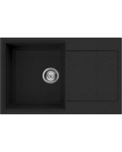 Кухонная мойка черный Tetogranit Omoikiri Sakaime 79-BL