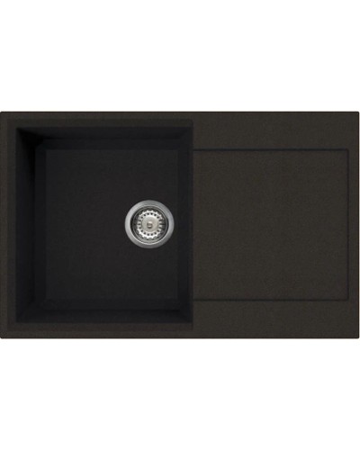 Кухонная мойка темный шоколад Tetogranit Omoikiri Sakaime 79-DC