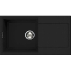 Кухонная мойка черный Tetogranit Omoikiri Sakaime 78-BL